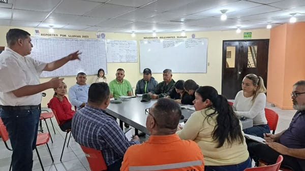 En Mérida fueron desplegados 18 frentes de operaciones tras las fuertes lluvias