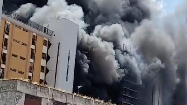 Incendio en Roma dejó un muerto y al menos seis heridos