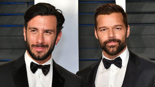 Ricky Martín anunció el divorcio con el  pintor Jwan Yosef