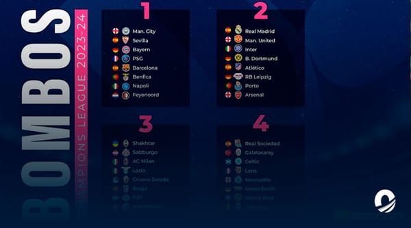 Clasificados Champions League