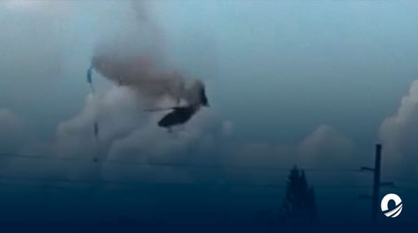 Helicóptero de bomberos se estrelló en Miami