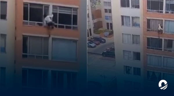 Mujer muerta sismo Colombia