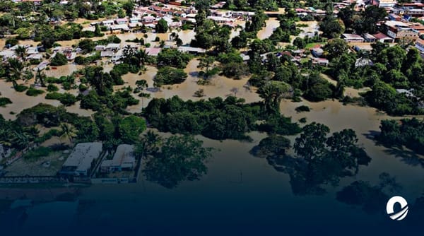 Río Uairén crecida