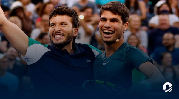 Sebastián Yatra debutó como tenista en el abierto de Estados Unidos