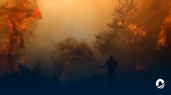Incendio en Grecia se convirtió en el más grande registrado en Europa