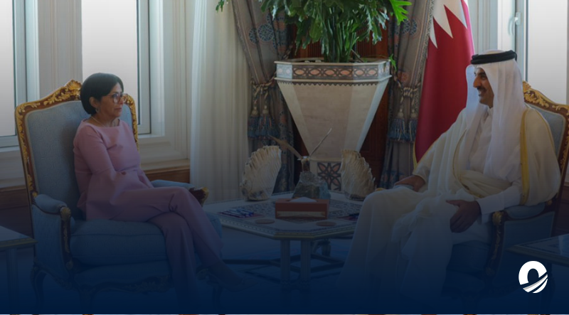 Vicepresidenta Delcy Rodríguez y Emir de Qatar discutieron posibles áreas de cooperación