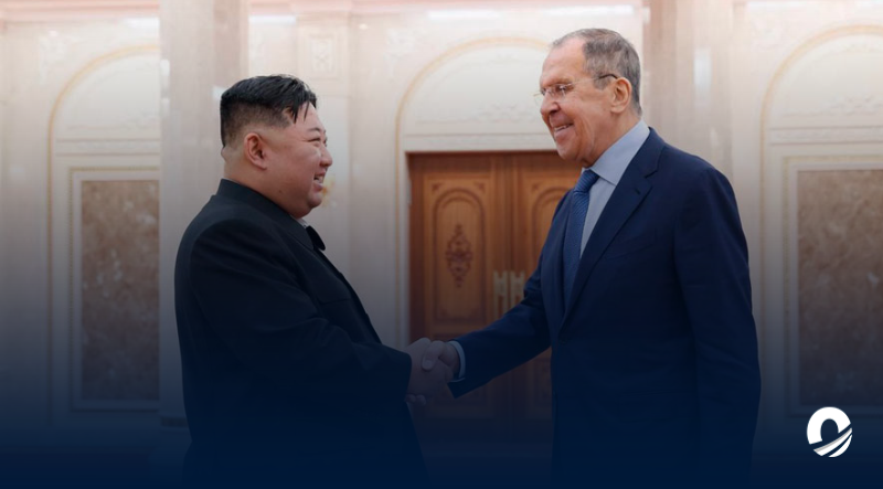Ministro de Asuntos Exteriores ruso se reunió con líder norcoreano en Pionyang