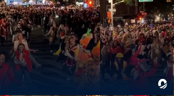 Nueva York celebró Halloween con increíble interpretación de Thriller en desfile anual