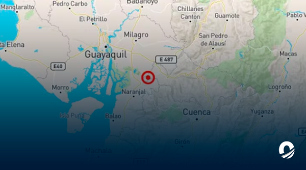 Sismo de 4.4 grados sacudió varias ciudades de Ecuador