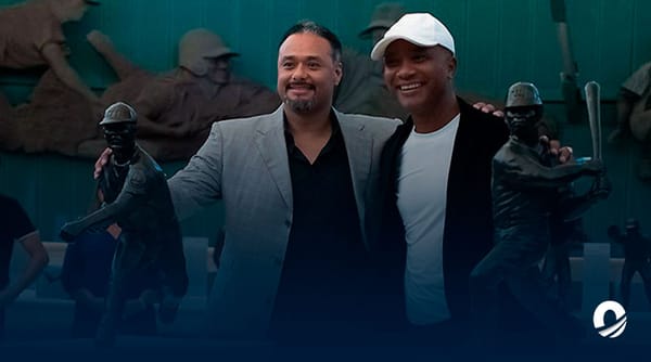 Johan Santana y Melvin Mora Salón de la Fama LVBP