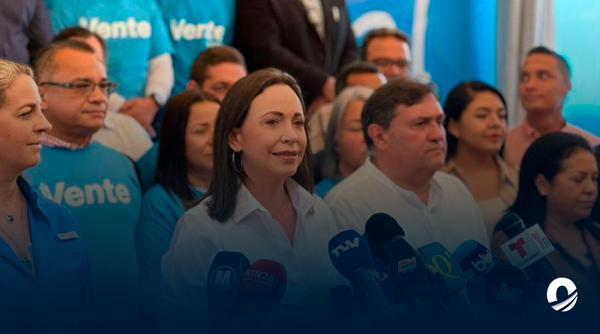 María Corina Machado respondió a órdenes de captura contra miembros de Vente Venezuela