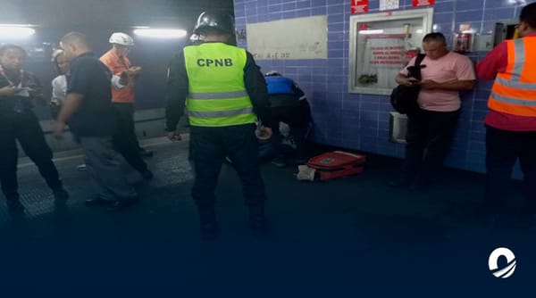 Incendio Metro de Caracas Chacao-Chacaito