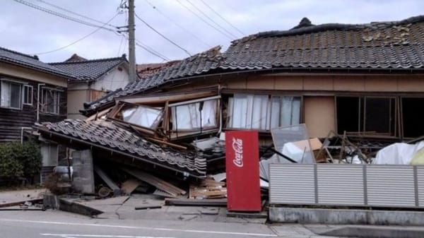 Terremoto 7,6 Japón