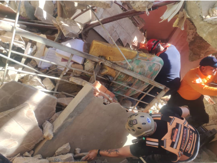 Explosión de vivienda Anzoátegui