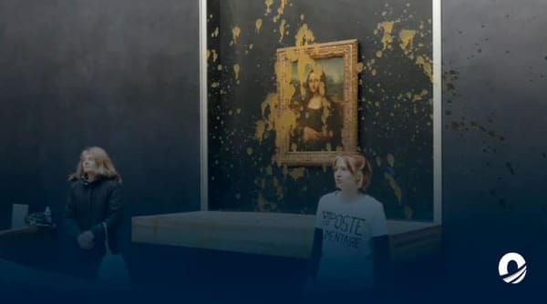 Activistas lanzaron sopa al cuadro de la Mona Lisa