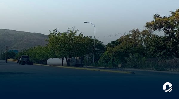 Gandola volcada Cumaná