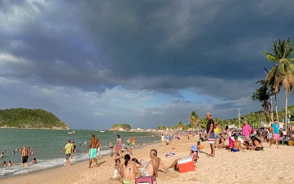 Sucre playas mar de fondo