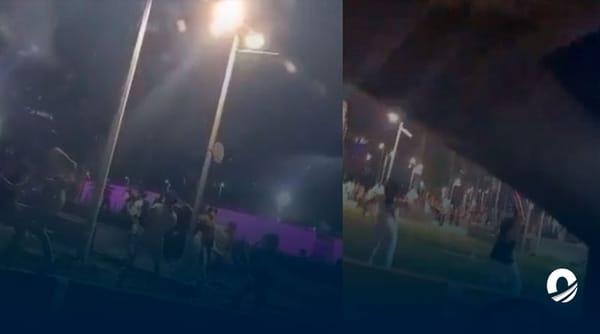 Carnaval en Plaza Venezuela terminó en desastre