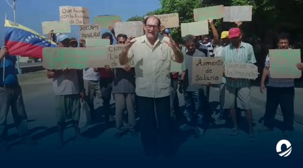 Jubilados de Araya protesta