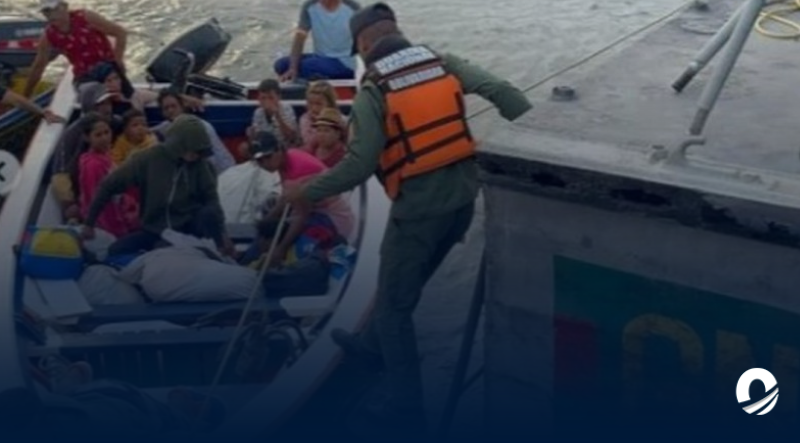 Embarcación fue rescatada luego de quedar a la deriva en Nueva Esparta 