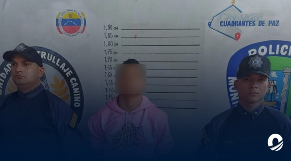 Aprehendido joven que retuvo a su pareja y amenazó a su madre en Maracaibo