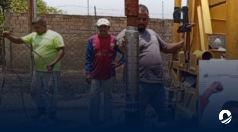 Anzoátegui | Rehabilitaron pozo de agua del sector 17 de Diciembre en El Tigre