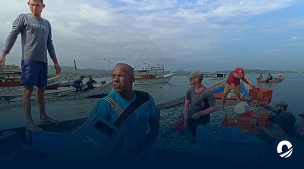 Pescadores El Morro protesta