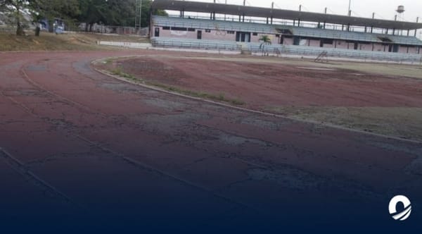 MONAGAS | Atletas denunciaron situación de deterioro en la pista de atletismo del Polideportivo de Maturín