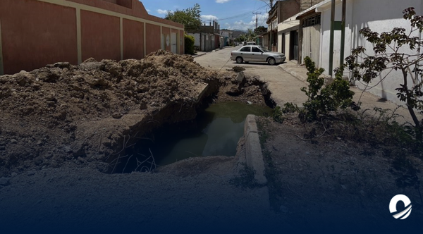 SUCRE | Vecinos de La Gran Sabana exigieron reparar avería en tubo de aguas negras
