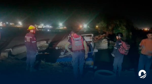 Vuelco avenida universidad Cumaná