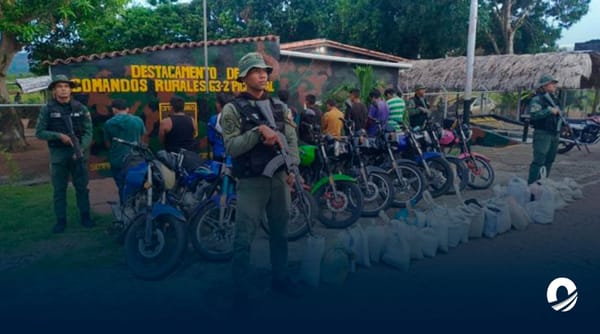 Amazonas detenidos Casiterita
