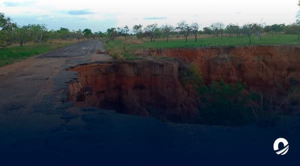 Anzoátegui | Al borde del colapso esta la carretera hacia la comunidad de Las Potocas
