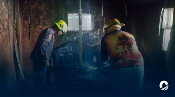 Niños quemados San Félix Bolívar