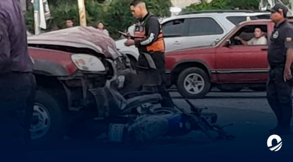 Accidente de tránsito distribuidor La Yaguara-Montalbán