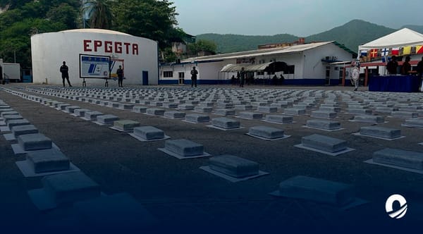 Cocaína barco venezolano detenido