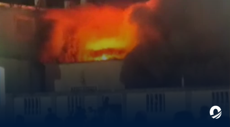 Incendio consumió en su totalidad una vivienda en Güiria