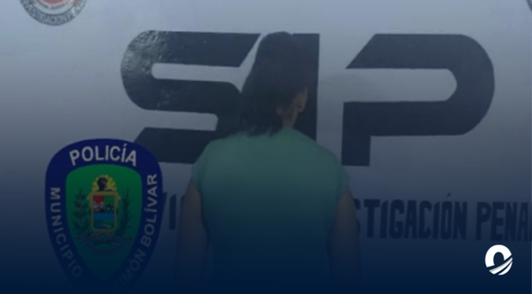 Mujer fue detenida por herir la pierna de su hijo de 7 años con un cuchillo