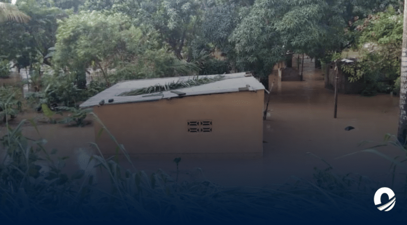 Sucre | Fuertes lluvias causaron estragos en comunidades de Santa Fe