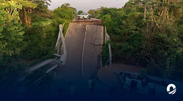 Puente colapsado Falcón y Zulia