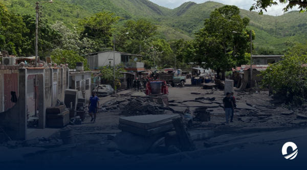 Quebrada Seca: un río que levantó los cimientos