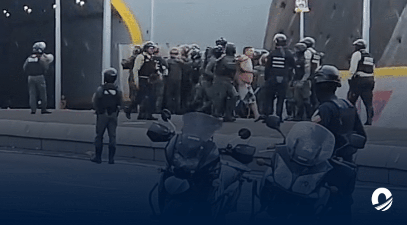 Ciudadano resultó detenido durante manifestación en Caracas