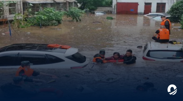 Lluvias intensas dejaron 5 muertos y 8 desaparecidos en China