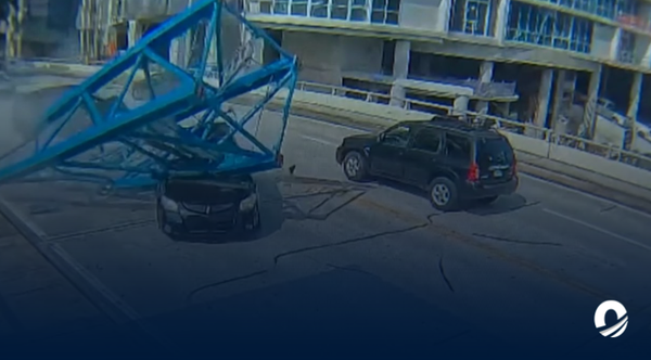Colapso de grúa dejó un muerto y un herido en Florida