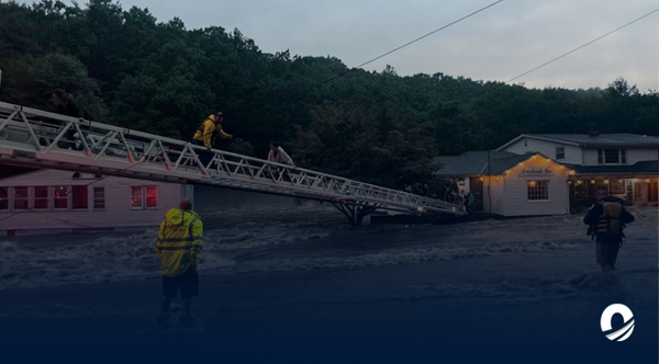 Inundaciones históricas tras lluvias extremas en EE.UU