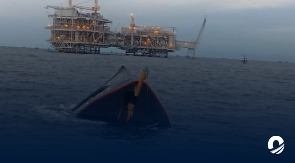 Embarcación petrolera naufragó en el Lago de Maracaibo