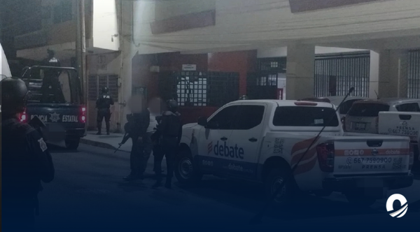Atacaron con disparos sede del periódico mexicano “El Debate” en Culiacán