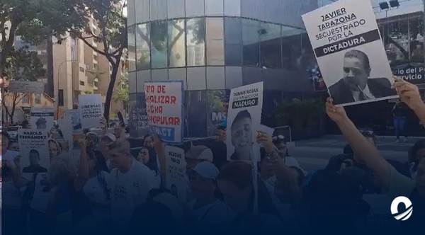 Familiares de presos políticos protestaron frente al Ministerio para el Servicio Penitenciario