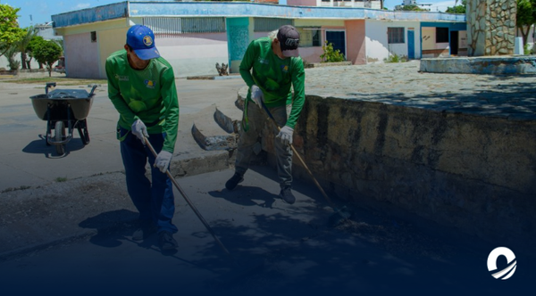 NUEVA ESPARTA | Inec realizó trabajos de desmalezamiento en el Paseo Don Rómulo Gallegos