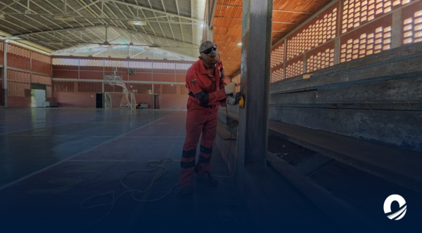 MONAGAS | Iniciaron trabajos de rehabilitación en el gimnasio de la UDO de Maturín