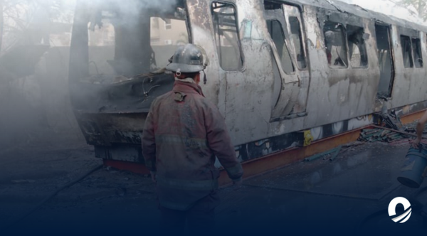 Incendio fue registrado en el Museo de Transporte de Caracas